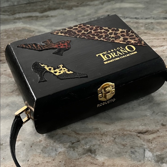 Carlos Torano Signature Collection Handbags - Vintage Cigar Box Purse